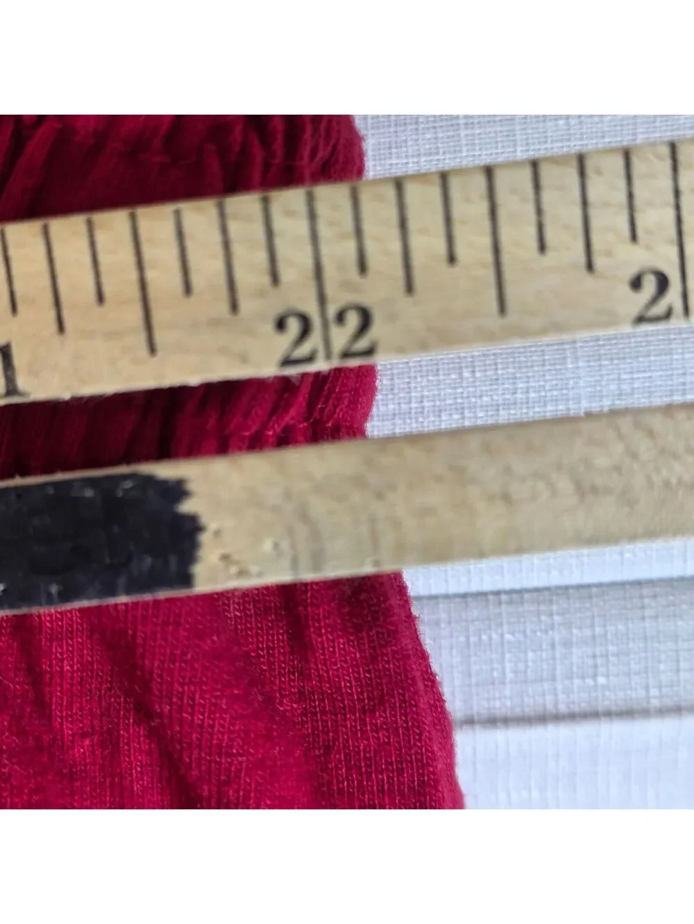 KINGSIZE King Size Mens Big Tall Pants 5X 5XL Pull On Red POckets Lounge Stretch